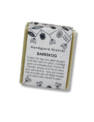 Ekologisk tvål - Barrskog, 110g Tvål