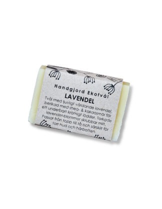 Ekologisk tvål - Lavendel, 40g Tvål