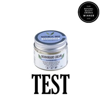 Naturlig Deo ekologisk deodorant cream Lavendel 15ml TEST winner nordic natural beauty awards