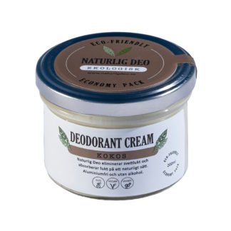 Naturlig Deo ekologisk deodorant cream Kokos 200ml