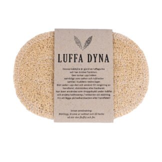Luffa dyna – Oval tvåldyna