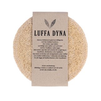 Luffa dyna – Rund tvåldyna
