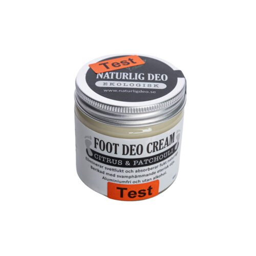 TEST Naturlig Deo - Foot Deo Cream